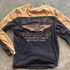 Vintage harley davidson long sleeve